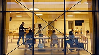 A man prepares his ballot for a presidential election at a poling station in Ljubljana, 23 October, 2022