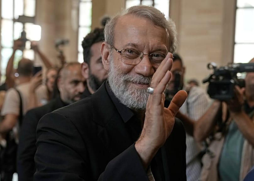 Iranian Secretary of Supreme National Security Council Ali Larijani in Beirut, 13 August, 2025
