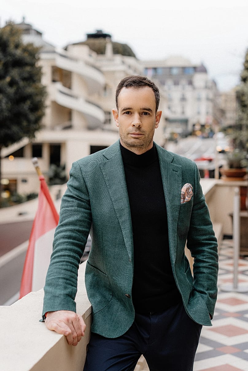 Le nouveau consul honoraire d'Ukraine à Monaco, archive personnelle.