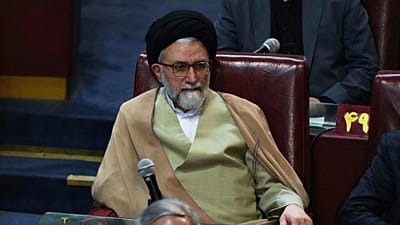 Iranian Intelligence Minister Esmail Khatib attends the inauguration ceremony of the 6th term of the Assembly of Experts in Tehran, Iran, May 21, 2024.