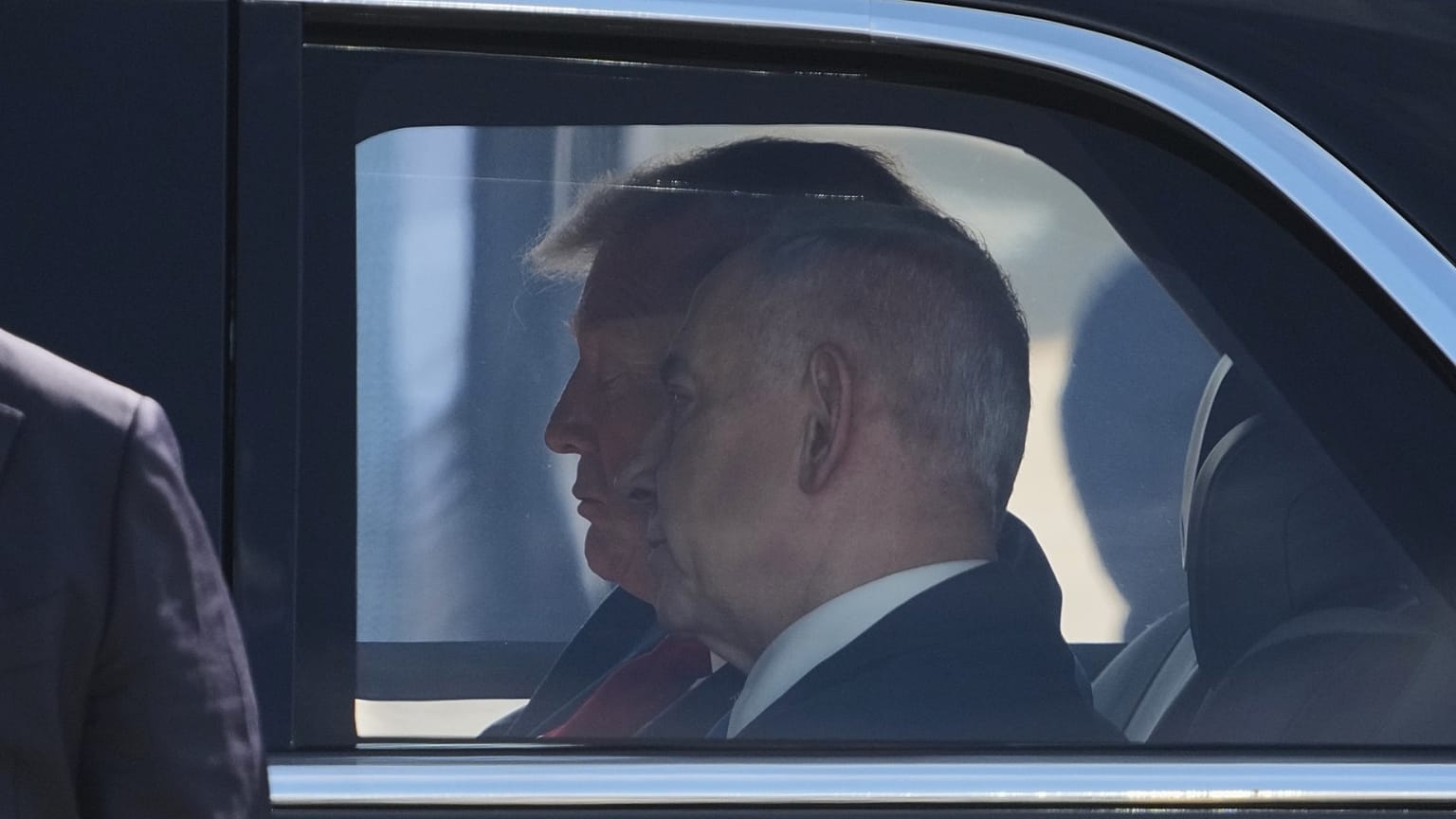 الرئيس  الأمريكي دونالد ترامب ورئيس الوزراء بنيامين نتنياهو 