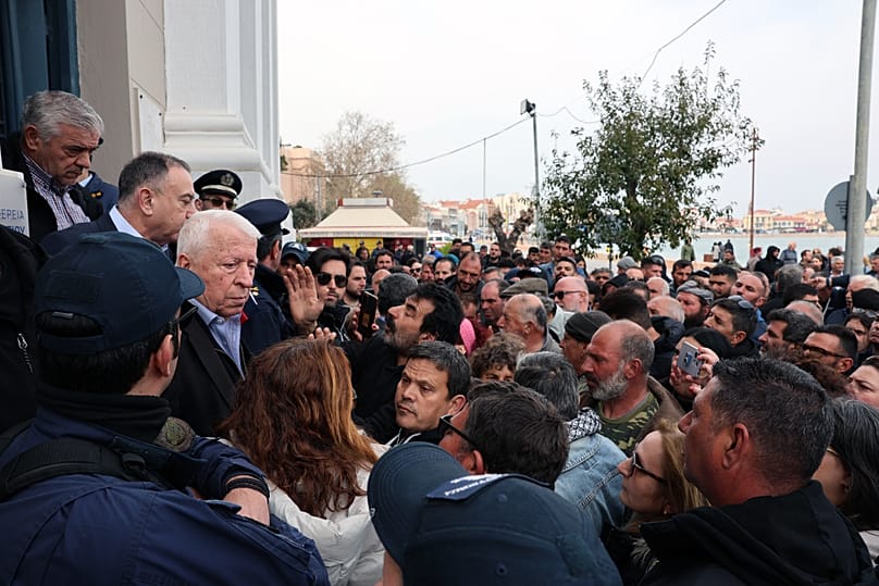 Διαμαρτυρία κτηνοτρόφων στη Μυτιλήνη