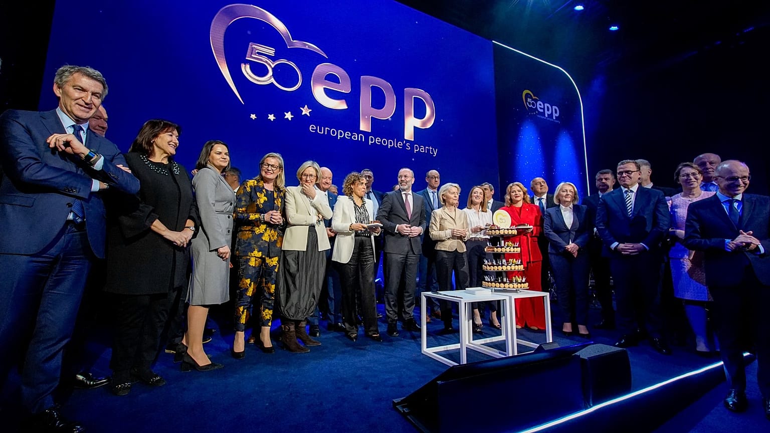 The European Peope's Party was founded in Luxembourg on 8 July 1976
