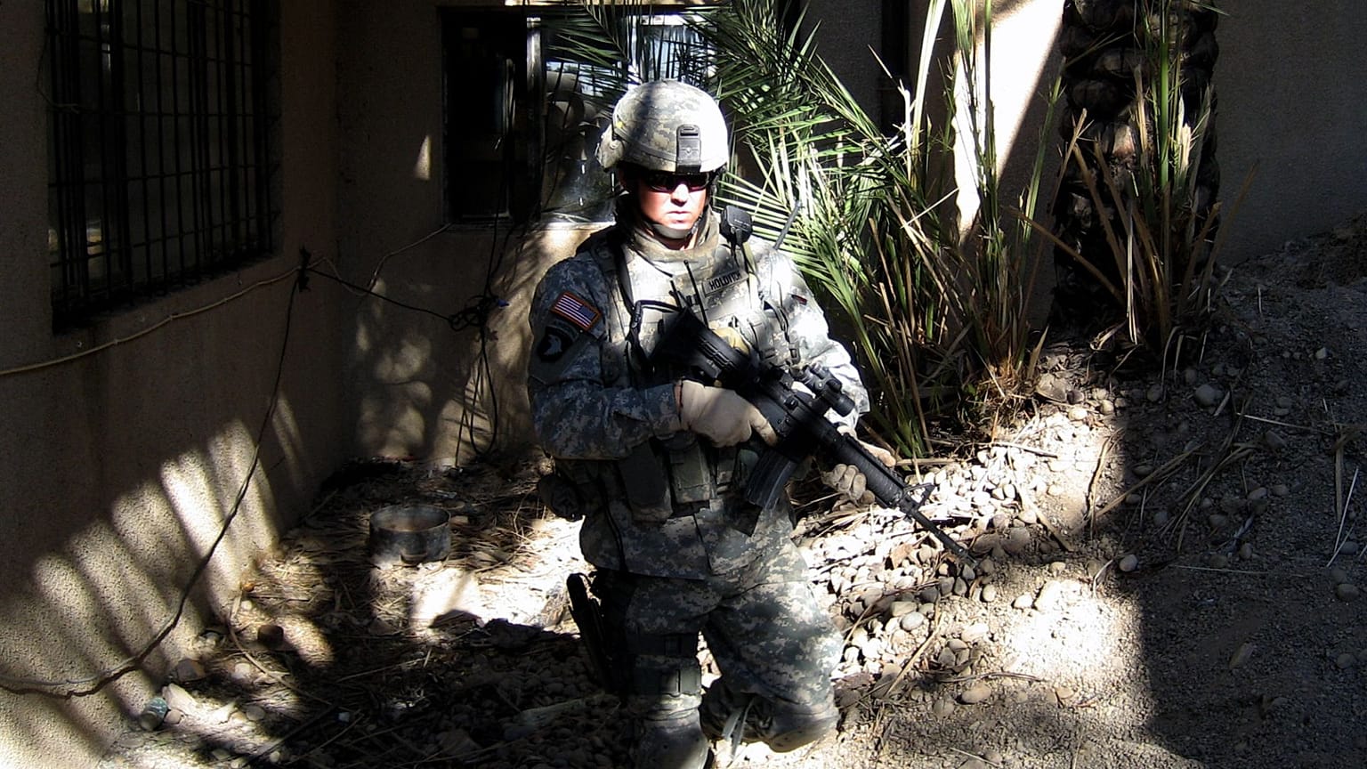 سرباز آمریکایی در عراق