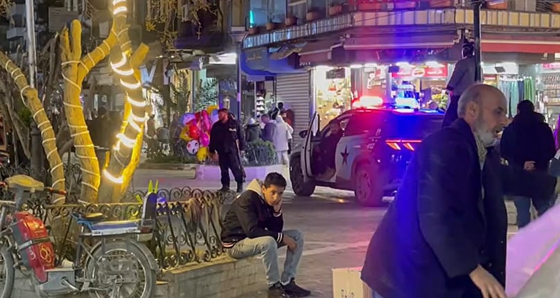 انتشار أمني لحماية الأسواق - سوق الصالحية بدمشق ليلة عيد الفطر - 2026