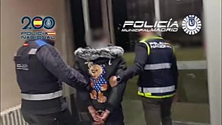 La Policía española detiene en Madrid al sospechoso de dos asesinatos en Honduras.