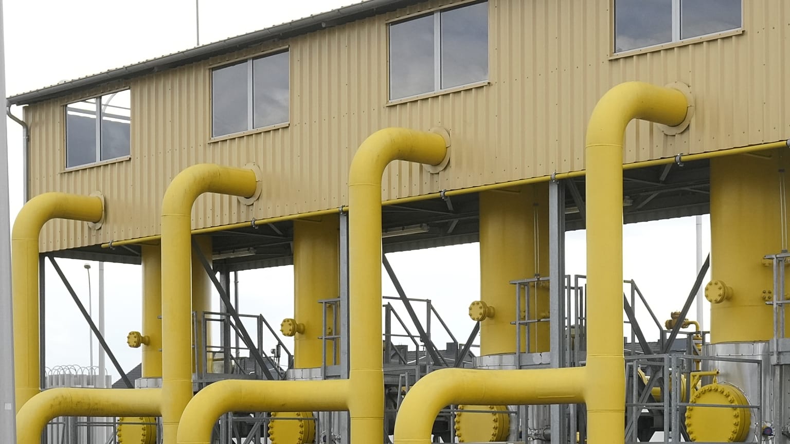Illusztráció: egy európai gázterminál