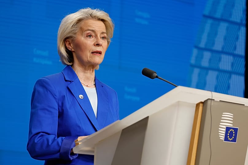 "Bislang sind keine Migrationsströme in Richtung Europa zu beobachten", so von der Leyen. "Aber wir müssen vorbereitet sein."