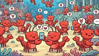 OpenClaw'ın maskotu ıstakoz.