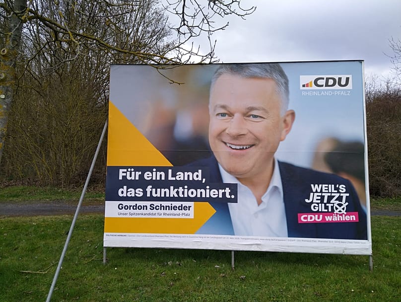 Gordon Schnieder von der CDU ist der Herausforderer in Rheinland-Pfalz