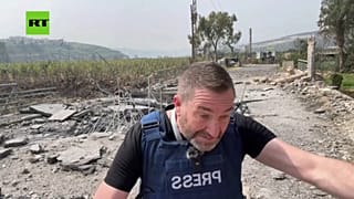 Πλήρωμα της ρωσικής κρατικής τηλεόρασης τραυματίζεται σε επίθεση στον Λίβανο στις 19 Μαρτίου 2026.