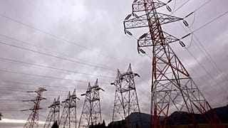 Imagen ilustrativa, torres de alta tensión