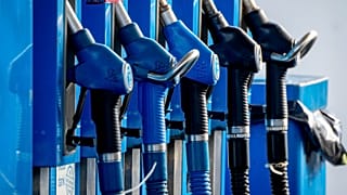Taps are photographed at a gas station in Frankfurt, Germany, Wednesday, Oct. 5, 2022.