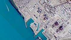 تُظهر هذه الصورة الملتقطة بالأقمار الصناعية من شركة بلانيت لابز بي بي سي محطة بوشهر للطاقة النووية في بوشهر، إيران، بتاريخ 7 ديسمبر 2025. (بلانيت لابز بي بي سي عبر أ ب)