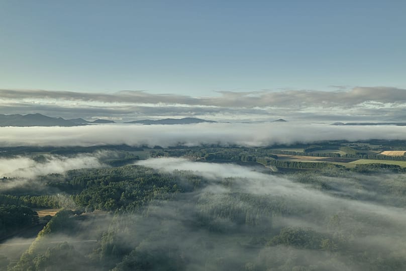 The resort is set among the forests of Koiwai Farm
