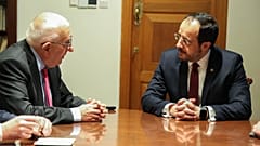 Νικήτας Κακλαμάνης και Νίκος Χριστοδουλίδης