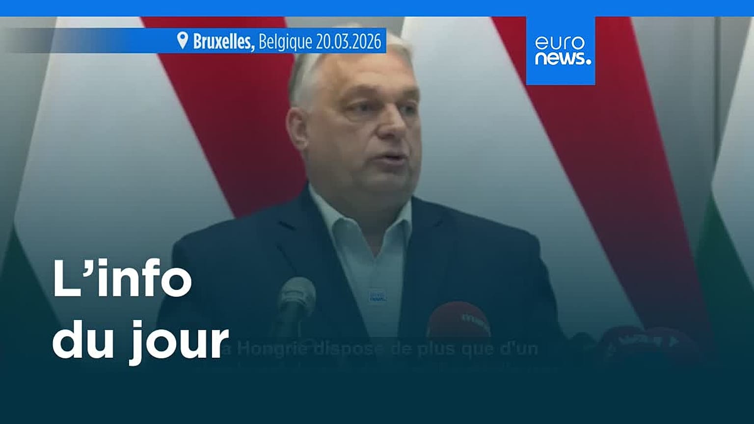 L’info du jour | 21 mars 2026 - Matin