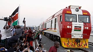 Presidents of Kenya and Uganda launch next phase of cross-border railway