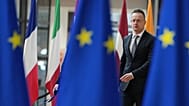 El ministro de Exteriores húngaro, Péter Szijjártó, llega a la reunión de ministros de la UE en el Consejo Europeo en Bruselas, el 23 de febrero de 2026
