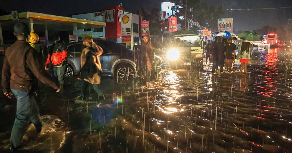 Flash floods in Kenya have killed at least 81 and displace thousands