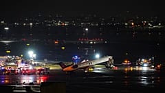 Avião operado pela Air Canada colide com veículo aeroportuário 