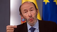 Alfredo Pérez Rubalcaba, κατά τη διάρκεια ομιλίας του όταν ήταν υπουργός Εσωτερικών.