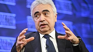 International Energy Agency Executive Director Fatih Birol speaks at the National Press Club in Canberra, Australia. 23 March 2026