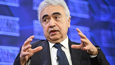 International Energy Agency Executive Director Fatih Birol speaks at the National Press Club in Canberra, Australia. 23 March 2026