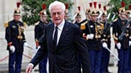 FILE: Former Socialist Prime Minister Lionel Jospin arrives at the Elysee Palace in Paris, 14 May 2017
