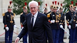 FILE: Former Socialist Prime Minister Lionel Jospin arrives at the Elysee Palace in Paris, 14 May 2017