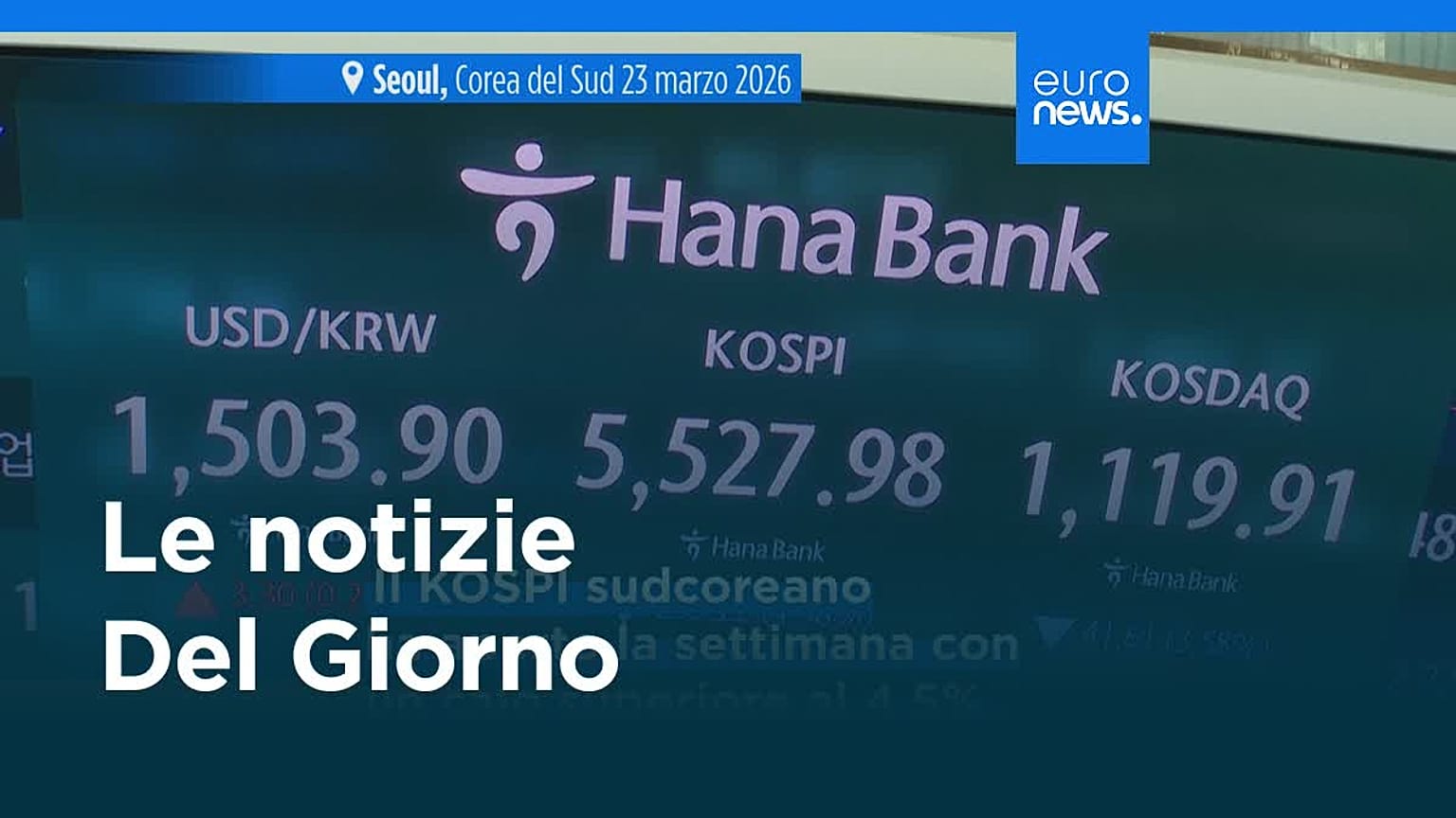 Le notizie del giorno | 23 marzo 2026 - Pomeridiane