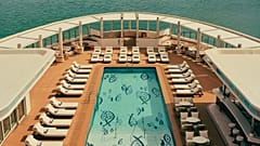 Four Seasons I has 95 suites on board