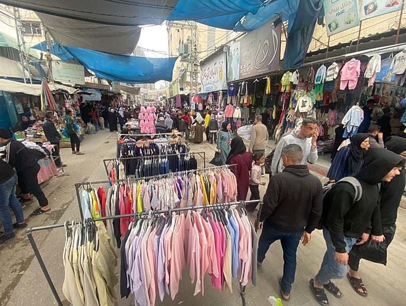 Market in the Gaza Strip