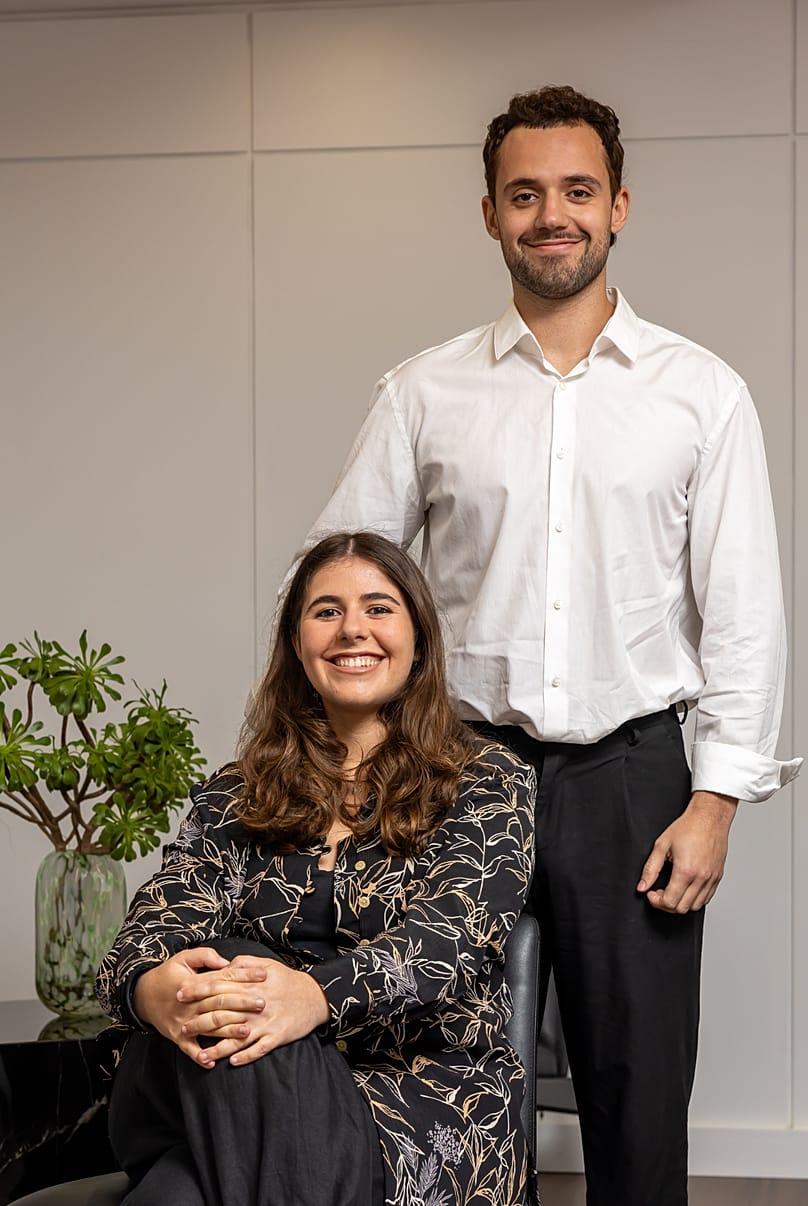 Rita e Tiago Barbosa, os irmãos fundadores da Guardião