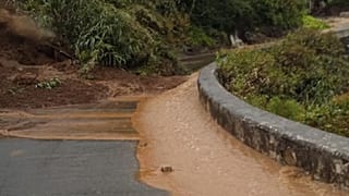Foto de las inundaciones en Canarias.