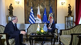 Βασίλης Πάλμας και Νίκος Δένδιας