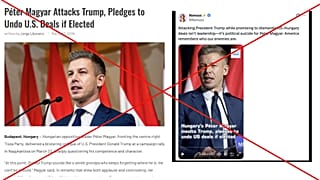Fake article attributed to Euronews spread as part of Russian disinformation campaign targeting Hungary's upcoming elections. 