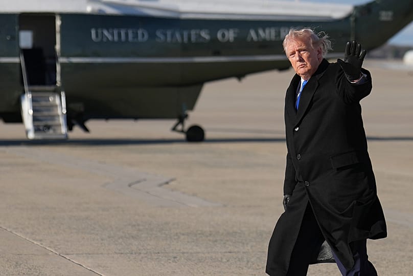 الرئيس الأمريكي دونالد ترامب