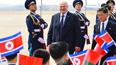 Александр Лукашенко прибыл с визитом в Пхеньян