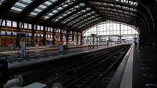 Gare de Lille, France, janvier 2023.