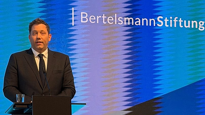 Vizekanzler Lars Klingbeil bei der Bertelsmann Stiftung, 25.03.2026