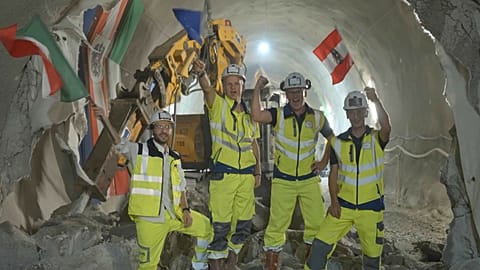 Túnel da base do Brenner será o mais longo túnel ferroviário do mundo