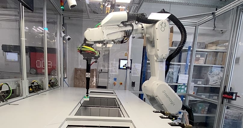Roboter werden in Warschau, Polen, getestet