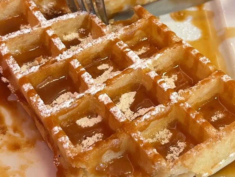 How do you eat your waffle? 