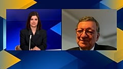 Maria Tadeo, Euronews &amp; José Manuel Barroso, ehemaliger Präsident der Europäischen Kommission