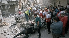 آثار القصف الإسرائيلي على طهران