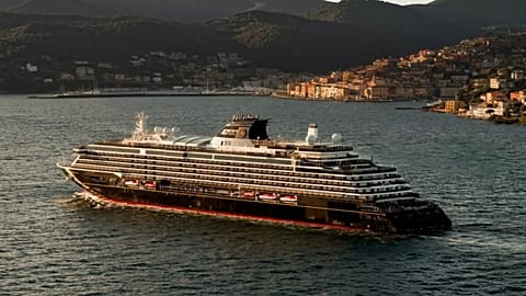 An Explora ship in sail