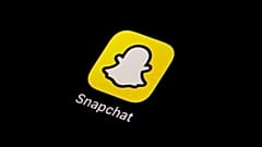 Am Dienstag, dem achtundzwanzigsten Februar 2023, ist das Symbol der Messenger-App Snapchat auf einem Smartphone in Marple Township, Pennsylvania, zu sehen.