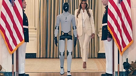 Un robot humanoïde rejoint Melania Trump au sommet sur l'éducation à la Maison-Blanche
