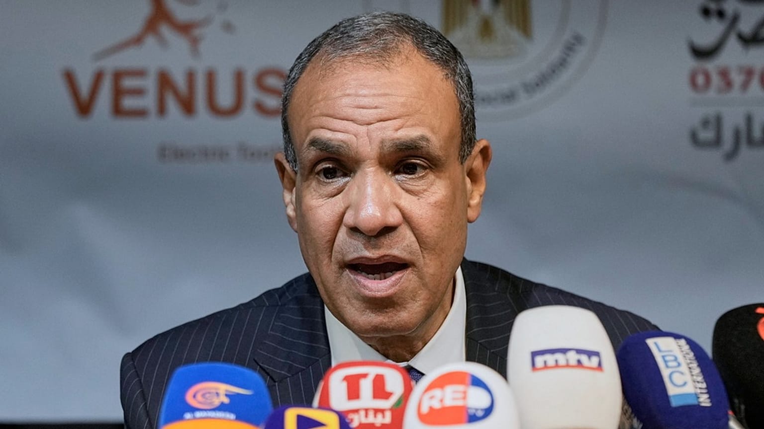 وزير الخارجية المصري بدر عبد العاطي في بيروت